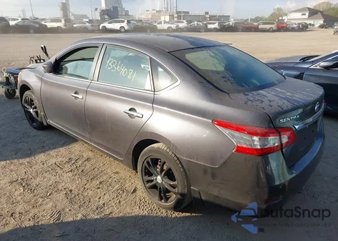 2014 Nissan Sentra Fe+ S/Fe+ Sv/S/Sl/Sr/Sv z USA, uszkodzony, nr VIN 3N1AB7APXEL674219